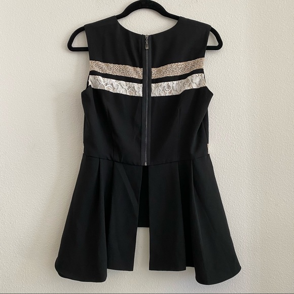 Neiman Marcus Peplum Tank Top - Picture 2 of 10